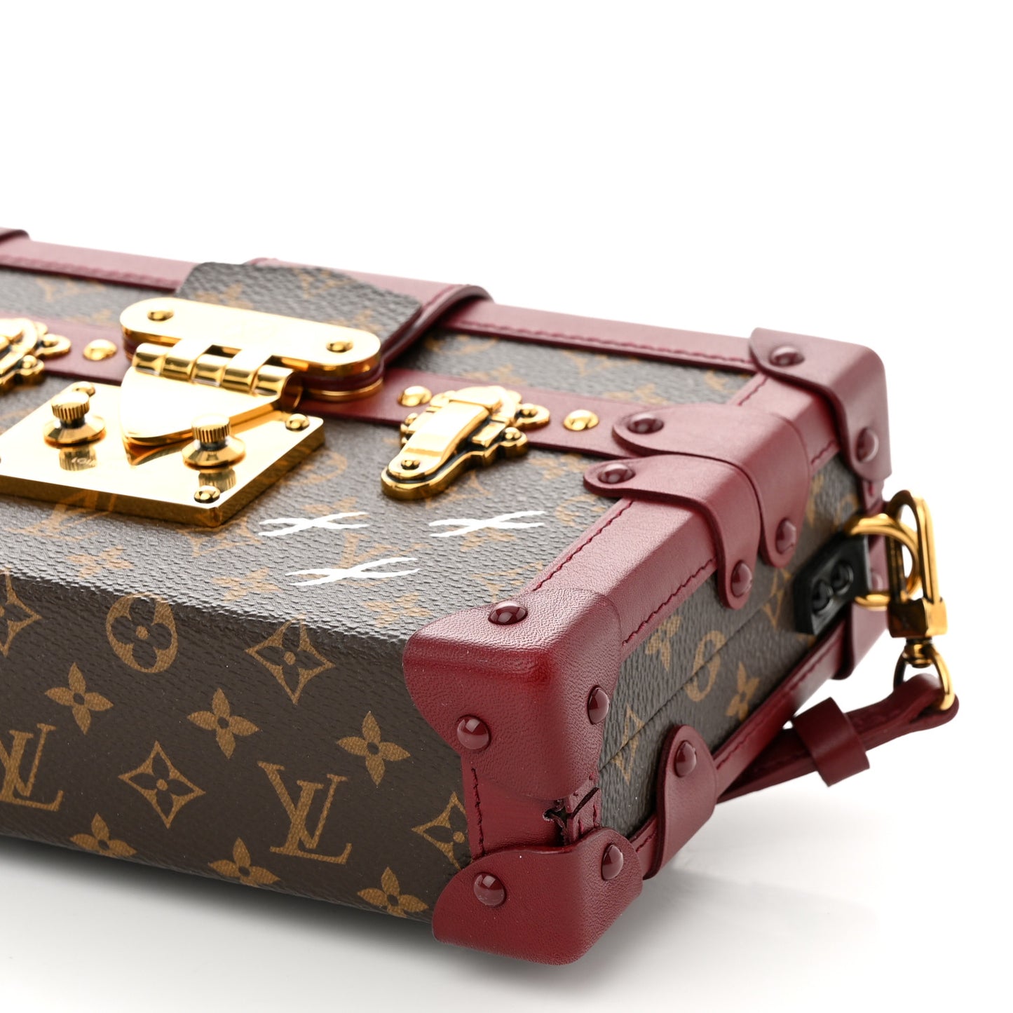 Monogram Petite Malle Bordeaux