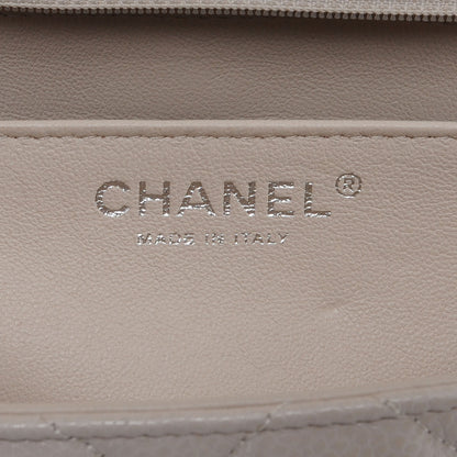 Chanel Caviar Jumbo Single Flap Ecru 6 of 7