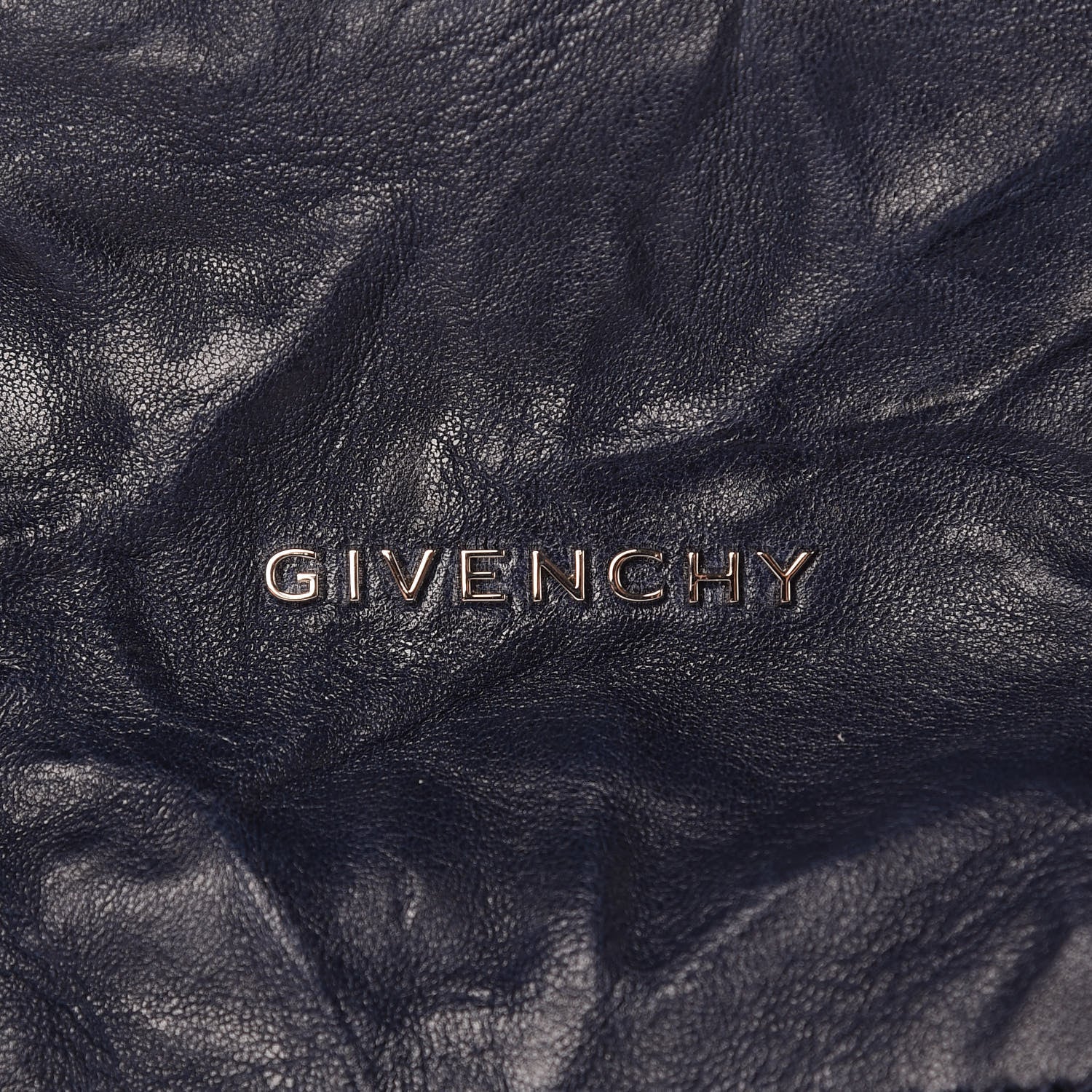 Givenchy Tumbled Sheepskin Mini Pandora Navy 8 of 10