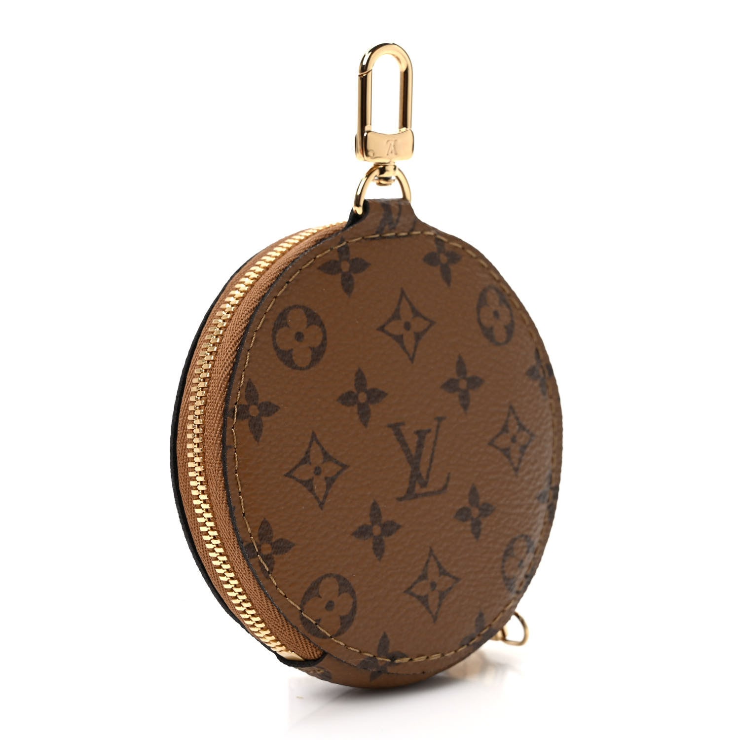 Louis Vuitton Reverse Monogram Bandouliere Round Coin Purse 3 of 7