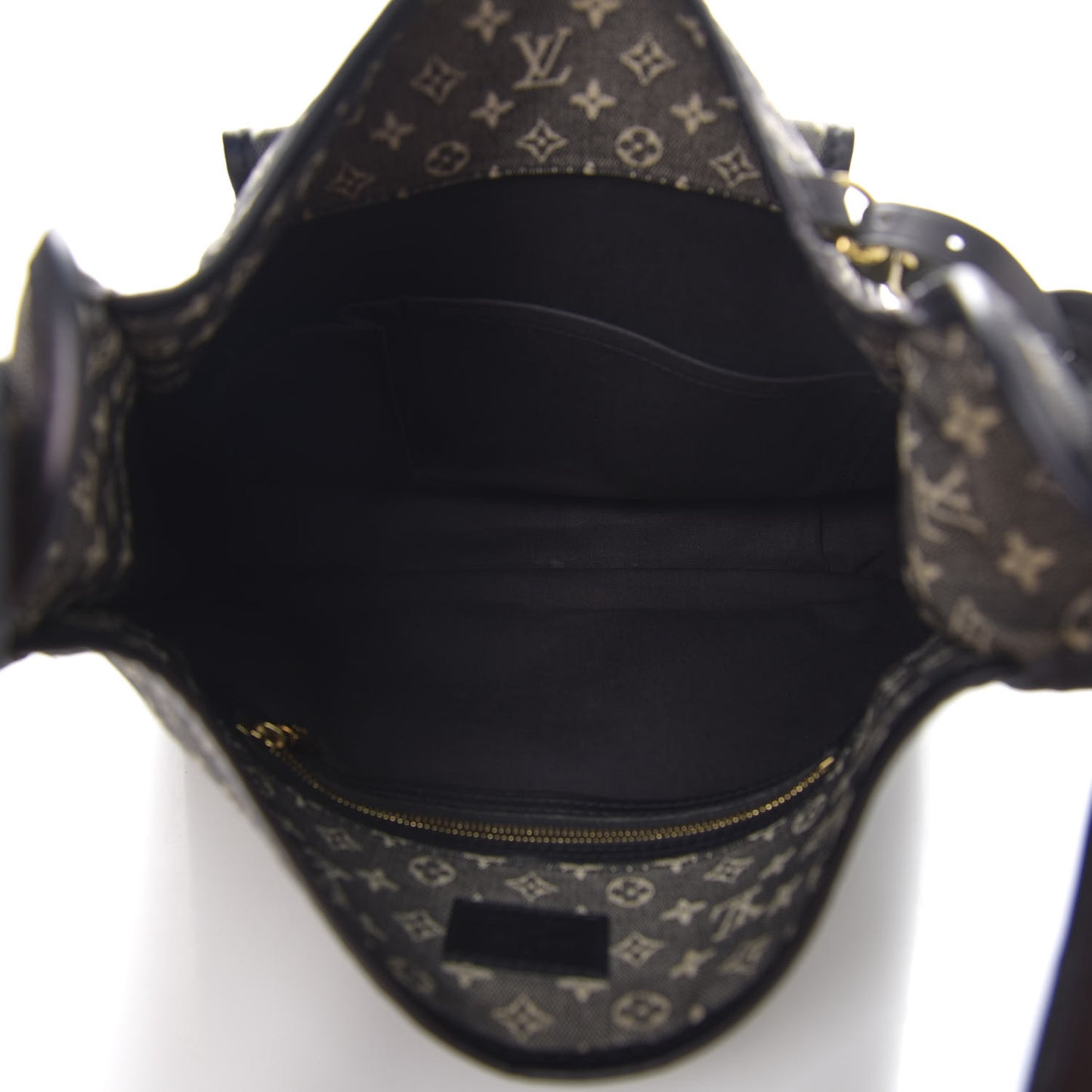 Mini Monogram Besace Mary Kate Black