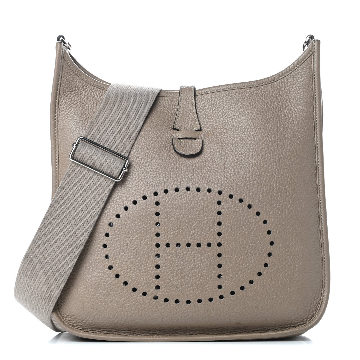 Hermes Taurillon Clemence Evelyne III PM Gris Tourterelle 1 of 14