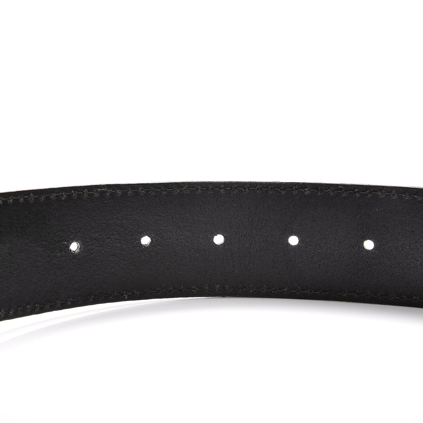 Calfskin Interlocking G Belt 80 32 Black