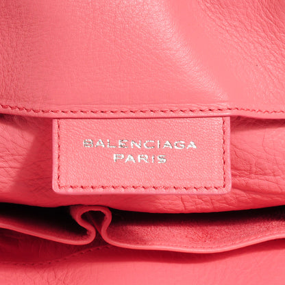 Balenciaga Veau Souple Papier A4 Zip Around Rose Flamingo 6 of 10