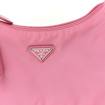 Prada Tessuto Nylon Mini Re-Edition 2000 Bag Begonia 8 of 11
