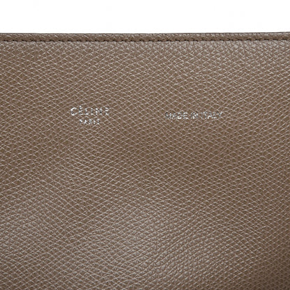 Celine Grained Calfskin Small Horizontal Cabas Phantom Taupe 6 of 13