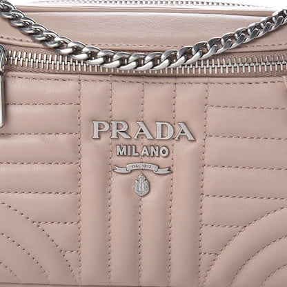 Prada Soft Calfskin Impunture Diagramme Belt Bag Cipria 8 of 11