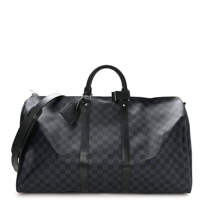 Louis Vuitton Damier Cobalt Keepall Bandouliere 55 1 of 8