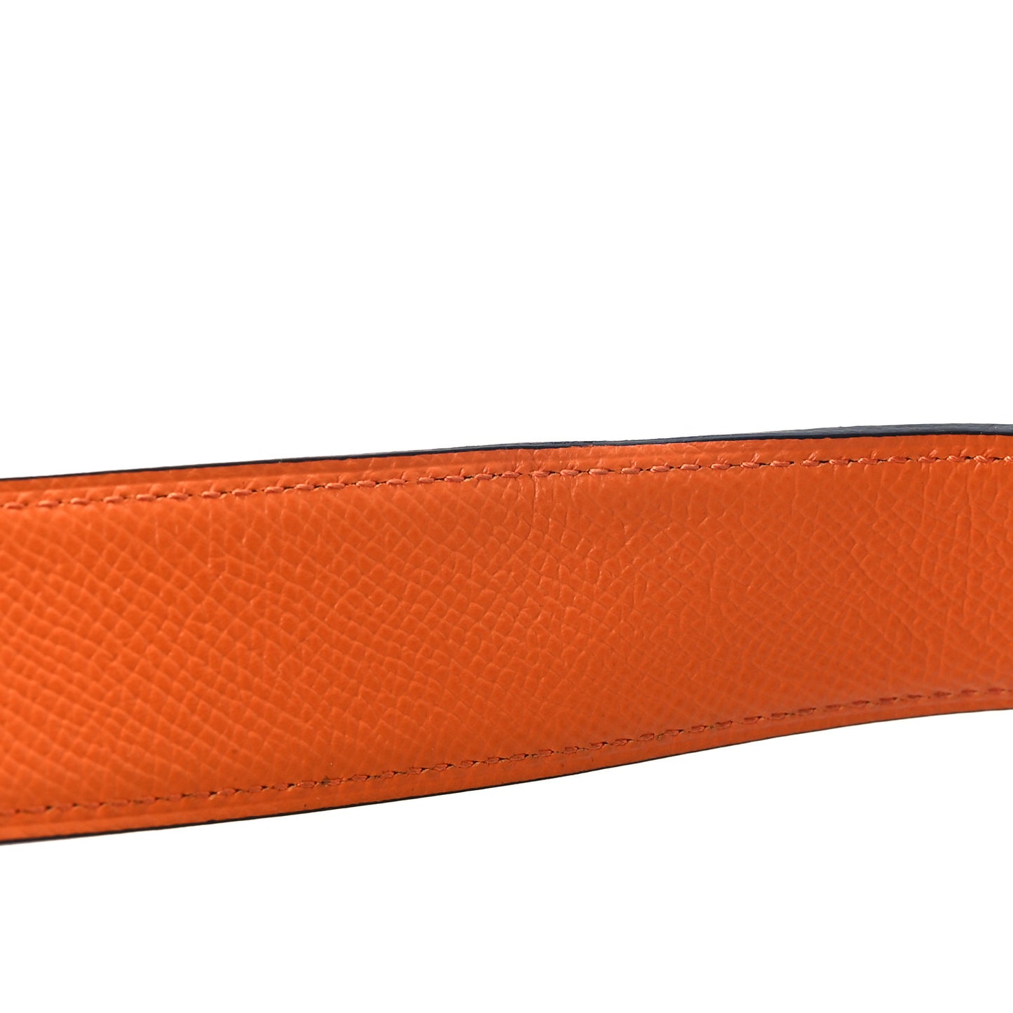 Epsom Reversible 38mm Belt Strap 110 44 Gris Etain Orange