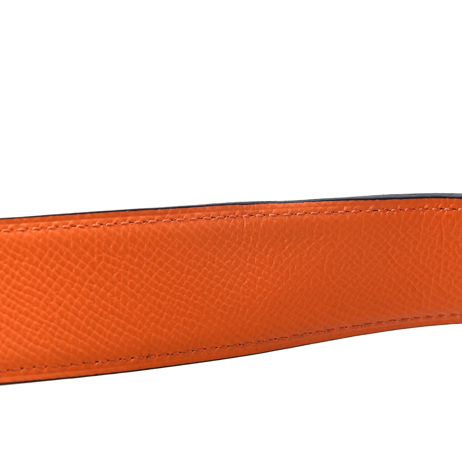 Hermes Epsom Reversible 38mm Belt Strap 110 44 Gris Etain Orange 5 of 7