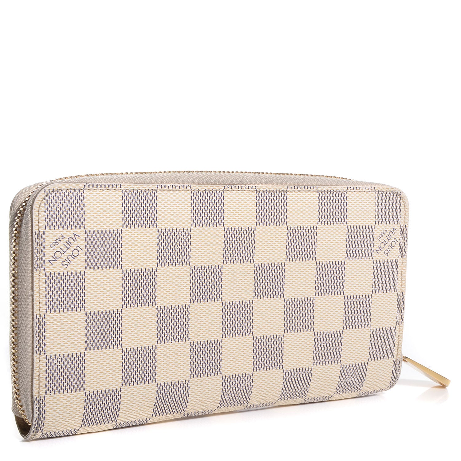 Louis Vuitton Damier Azur Zippy Wallet 3 of 7