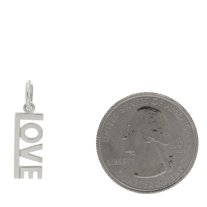 Tiffany Sterling Silver LOVE Charm 2 of 5