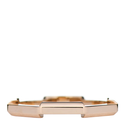 Gucci 18K Yellow Gold Link to Love Mirrored Ring 58 8.25 3 of 7