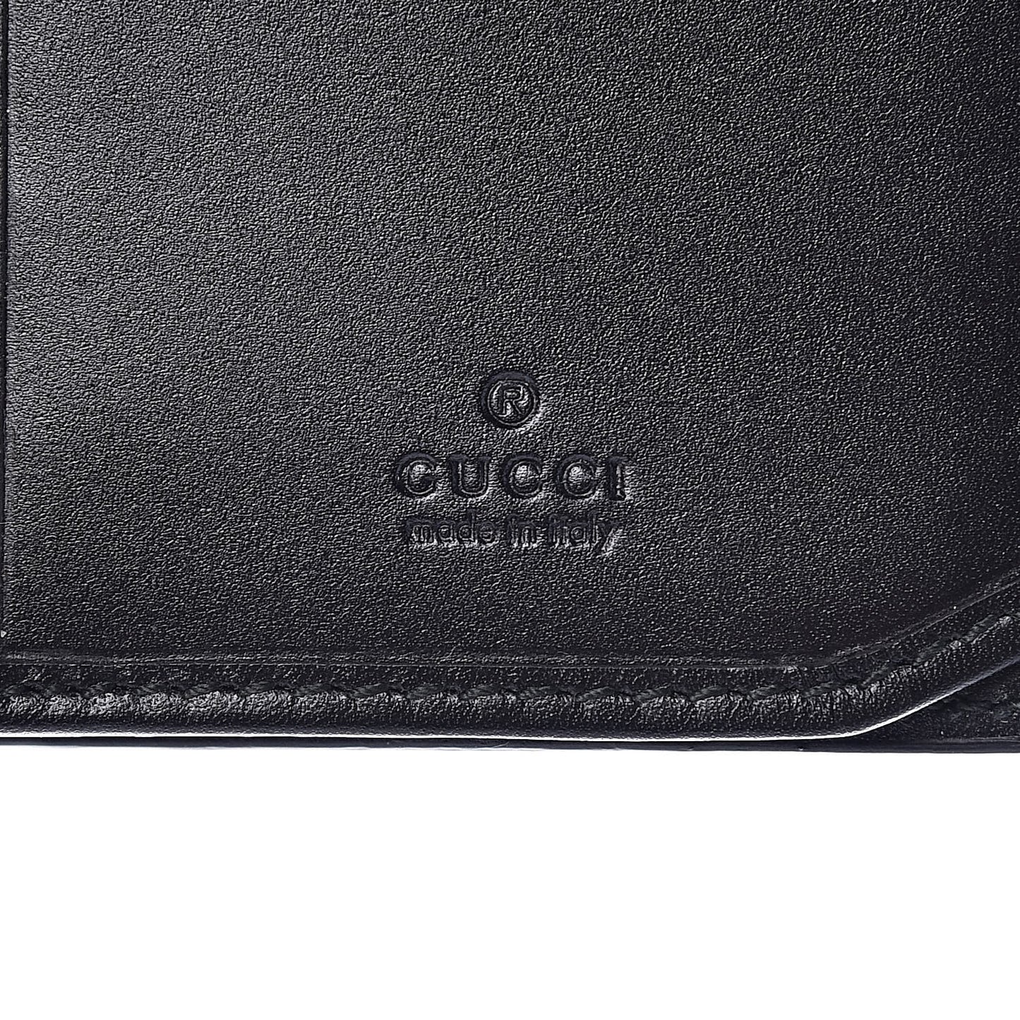 Guccissima Signature Web New Web Long Wallet Black