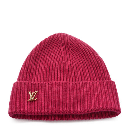 Louis Vuitton Cashmere LV Spark Beanie Rose Pondicherry 1 of 5