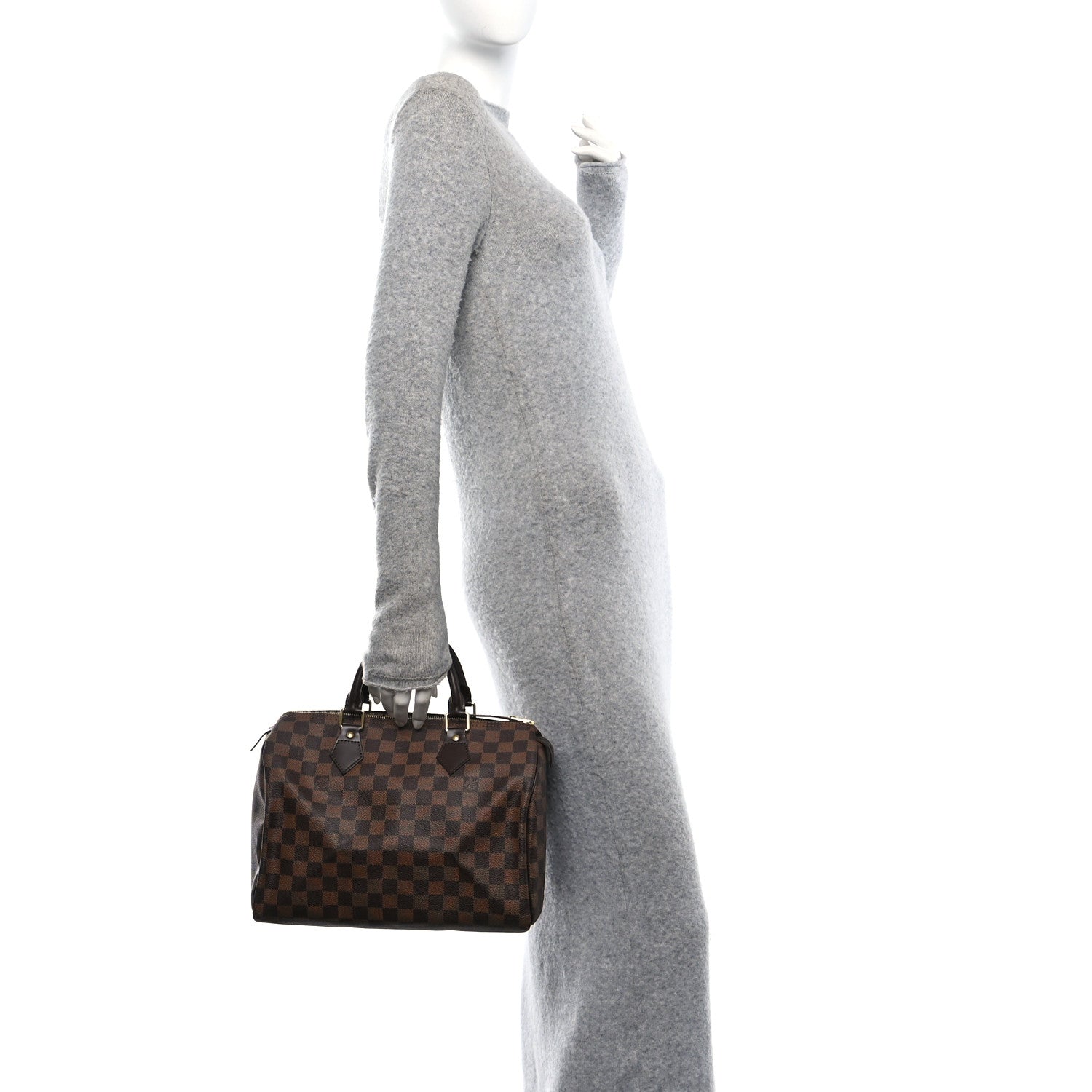 Louis Vuitton Damier Ebene Speedy 30 2 of 10