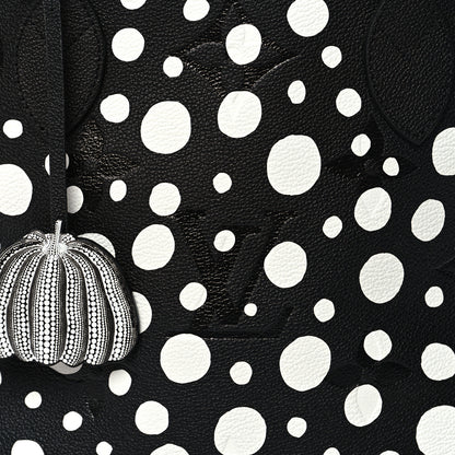 Louis Vuitton LV X YK Empreinte Neverfull MM Black White 8 of 10