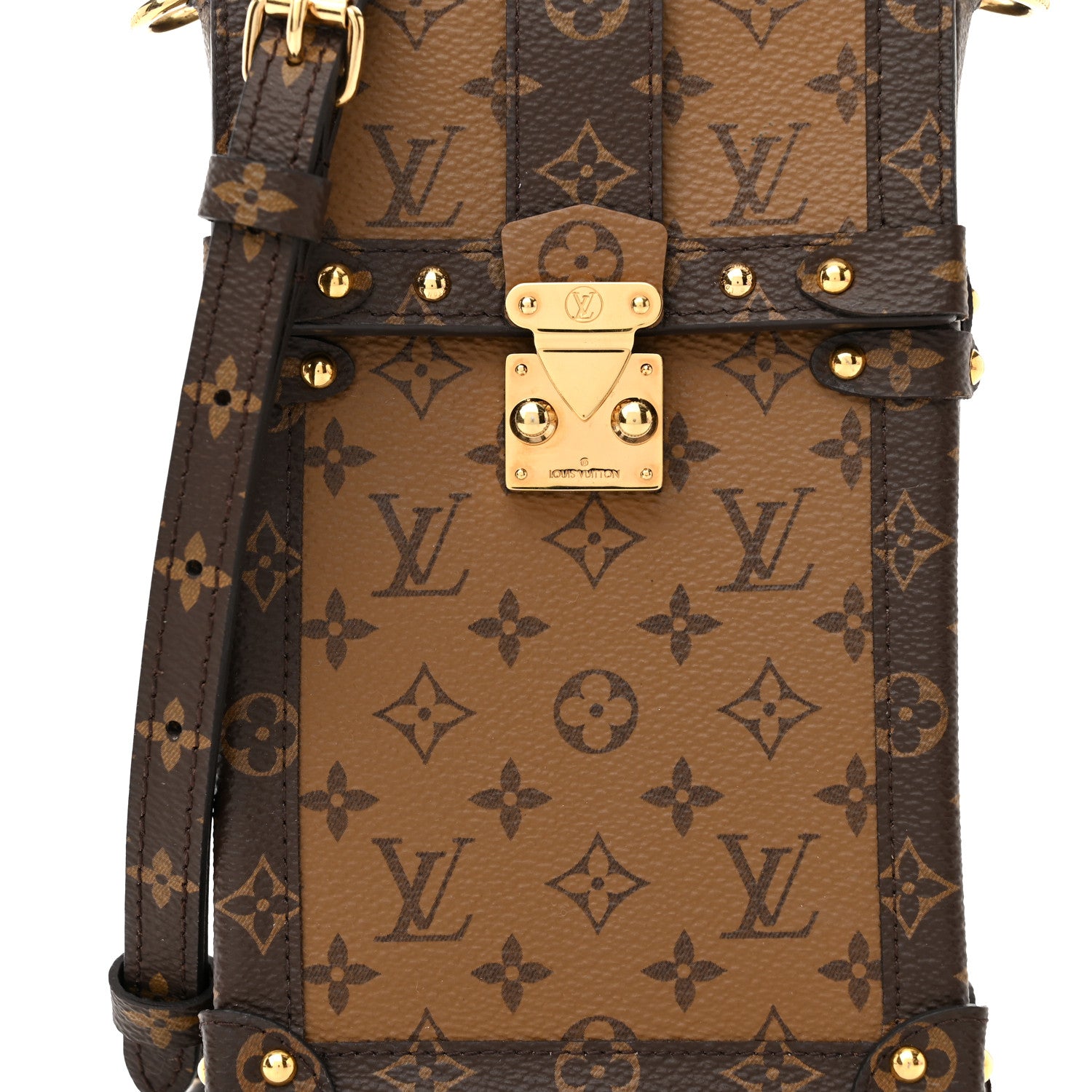 Louis Vuitton Reverse Monogram Pochette Trunk Verticale 7 of 9