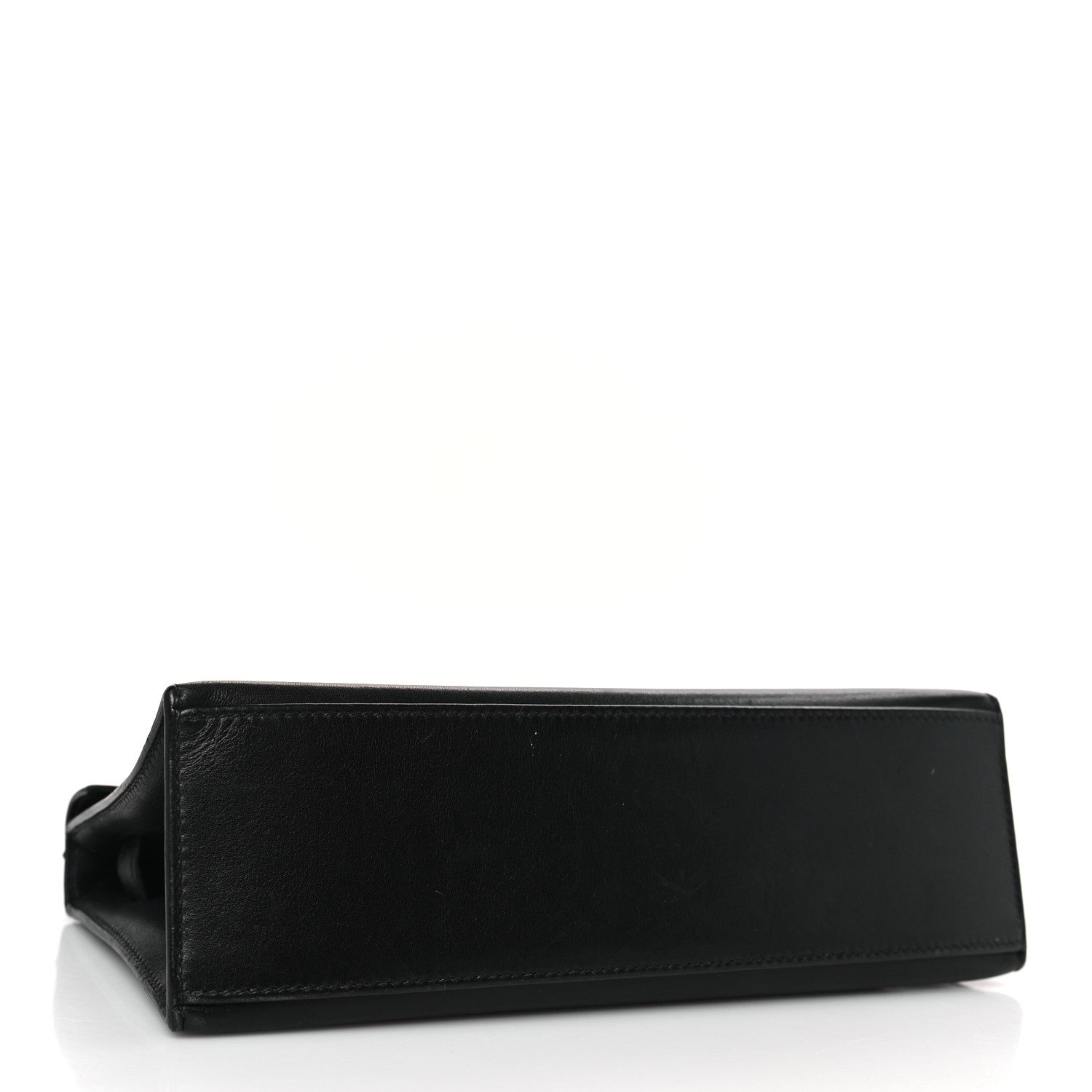 Hermes Tadelakt Kelly Pochette Clutch Black 4 of 9
