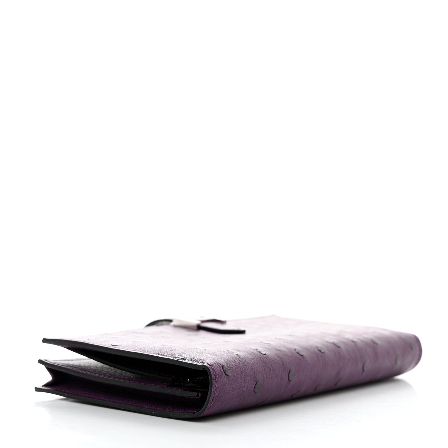 Ostrich Bearn Wallet Violine