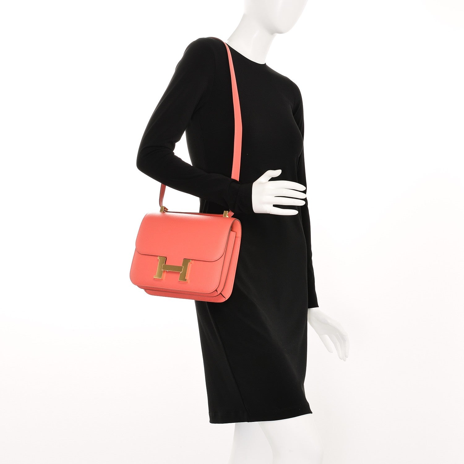 Hermes Epsom Constance 24 Rose Jaipur 2 of 16