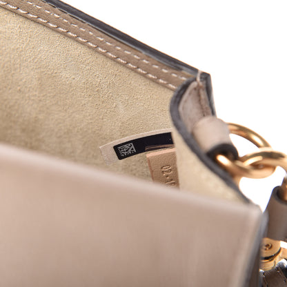 Chloe Calfskin Suede Medium Nile Bracelet Bag Motty Grey 9 of 11