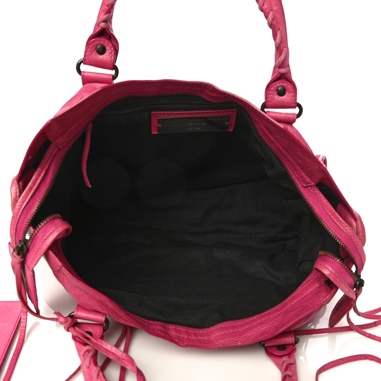 Balenciaga Agneau Classic Hardware City Cyclamen Fucsia 13 of 24