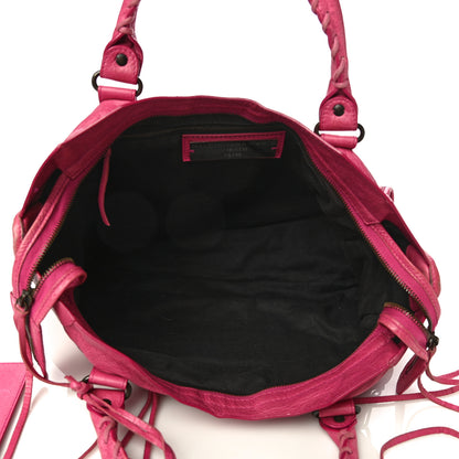 Balenciaga Agneau Classic Hardware City Cyclamen Fucsia 13 of 24
