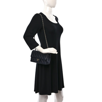 Chanel Caviar Quilted Mini Rectangular Flap Navy 2 of 8
