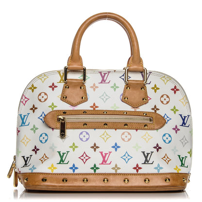 Louis Vuitton Monogram Multicolor Alma White 1 of 10