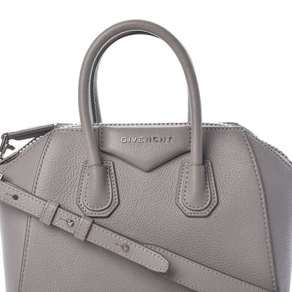 Givenchy Sugar Goatskin Mini Antigona Pearl Grey 8 of 16