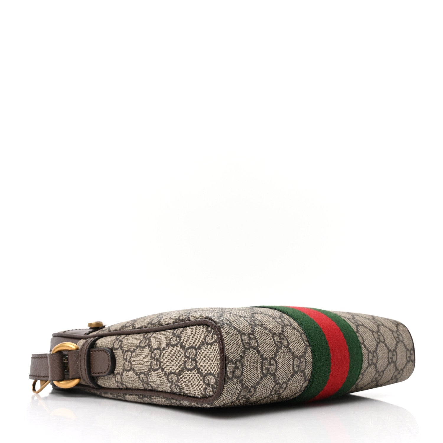 Gucci GG Supreme Monogram Web Small Ophidia Messenger Bag Brown 4 of 10