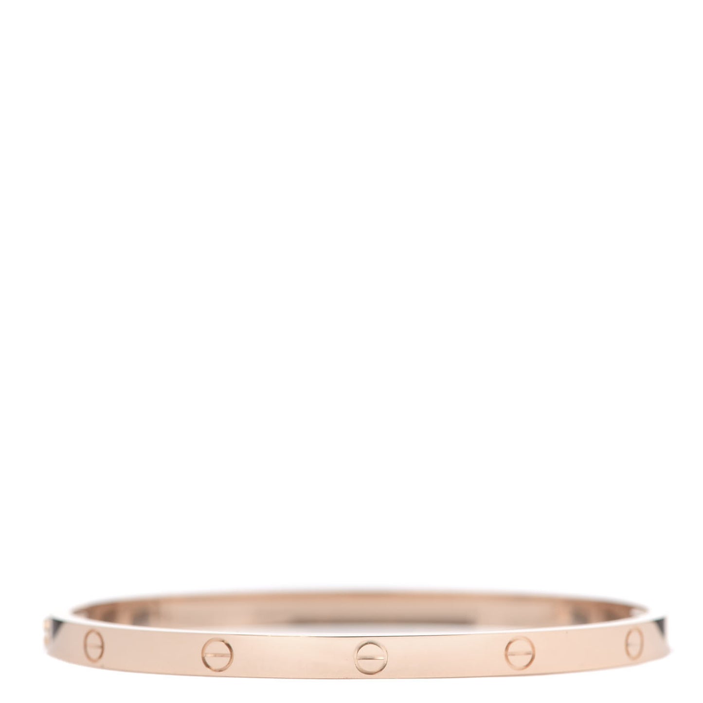 18K Pink Gold Small LOVE Bracelet 15