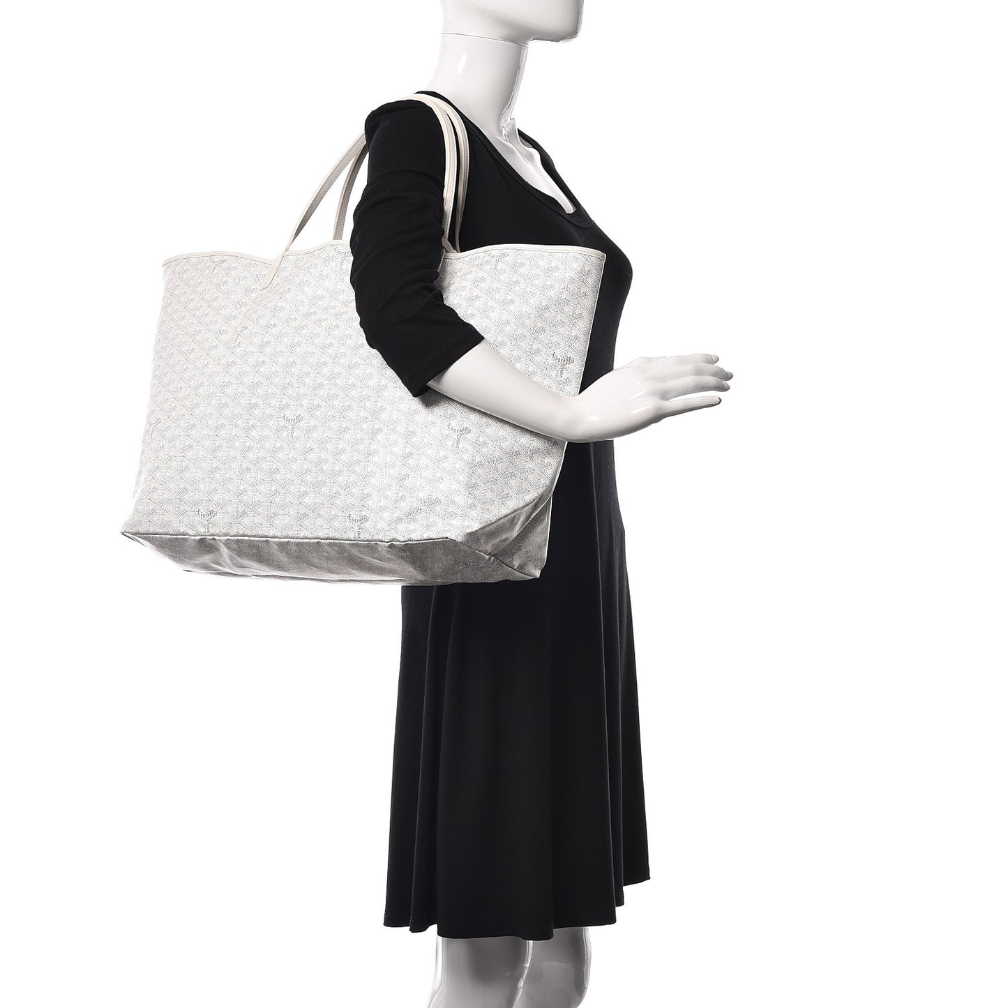 Goyardine Saint Louis GM White