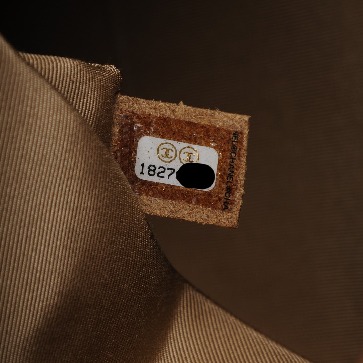 Calfskin Stitched Double Zip Hobo Beige