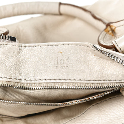 Chloe Calfskin Medium Paddington Satchel Ivory 5 of 16