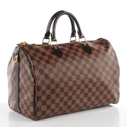 Louis Vuitton Damier Ebene Speedy Bandouliere 35 3 of 8