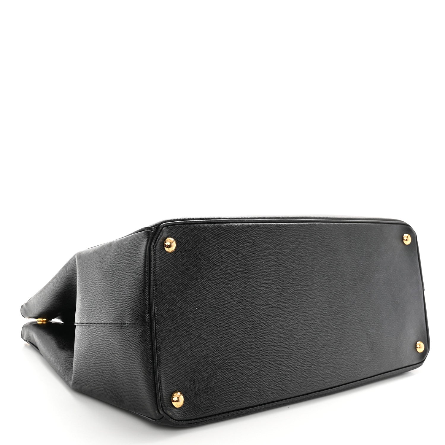 Prada Saffiano Lux Extra Large Galleria Double Zip Tote Black 4 of 13