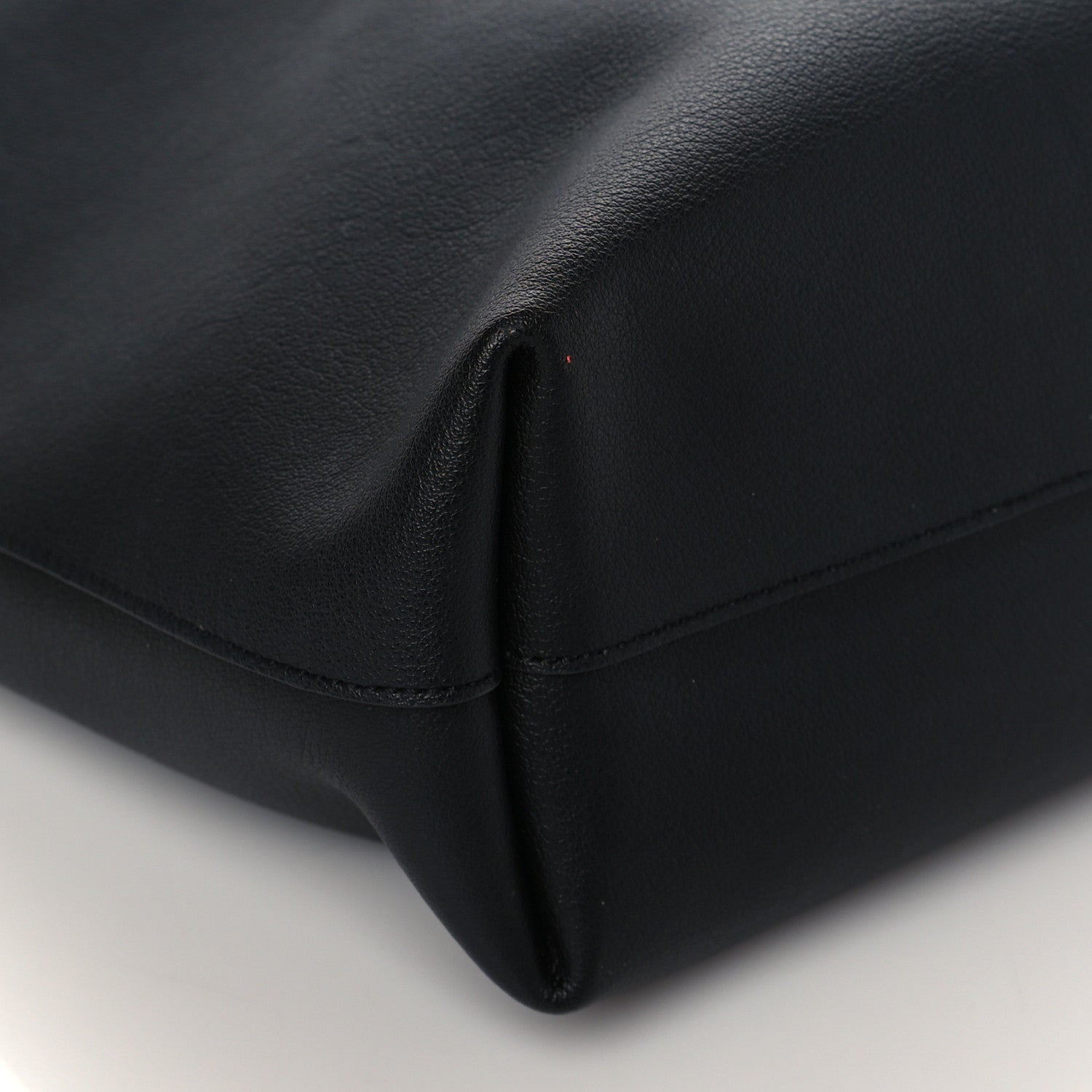 Saint Laurent Calfskin North-South Shopping Tote Black 9 of 10
