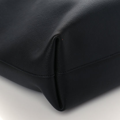 Saint Laurent Calfskin North-South Shopping Tote Black 9 of 10