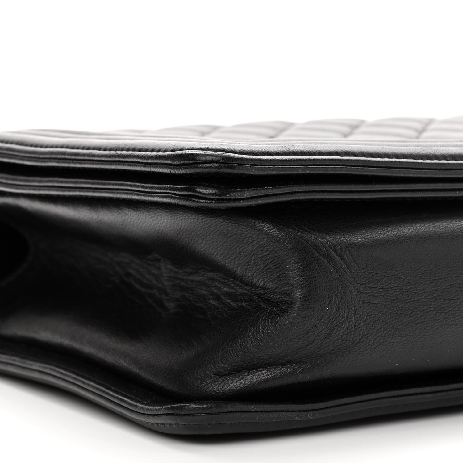 Chanel Lambskin Quilted New Medium Boy Flap Black 9 of 11
