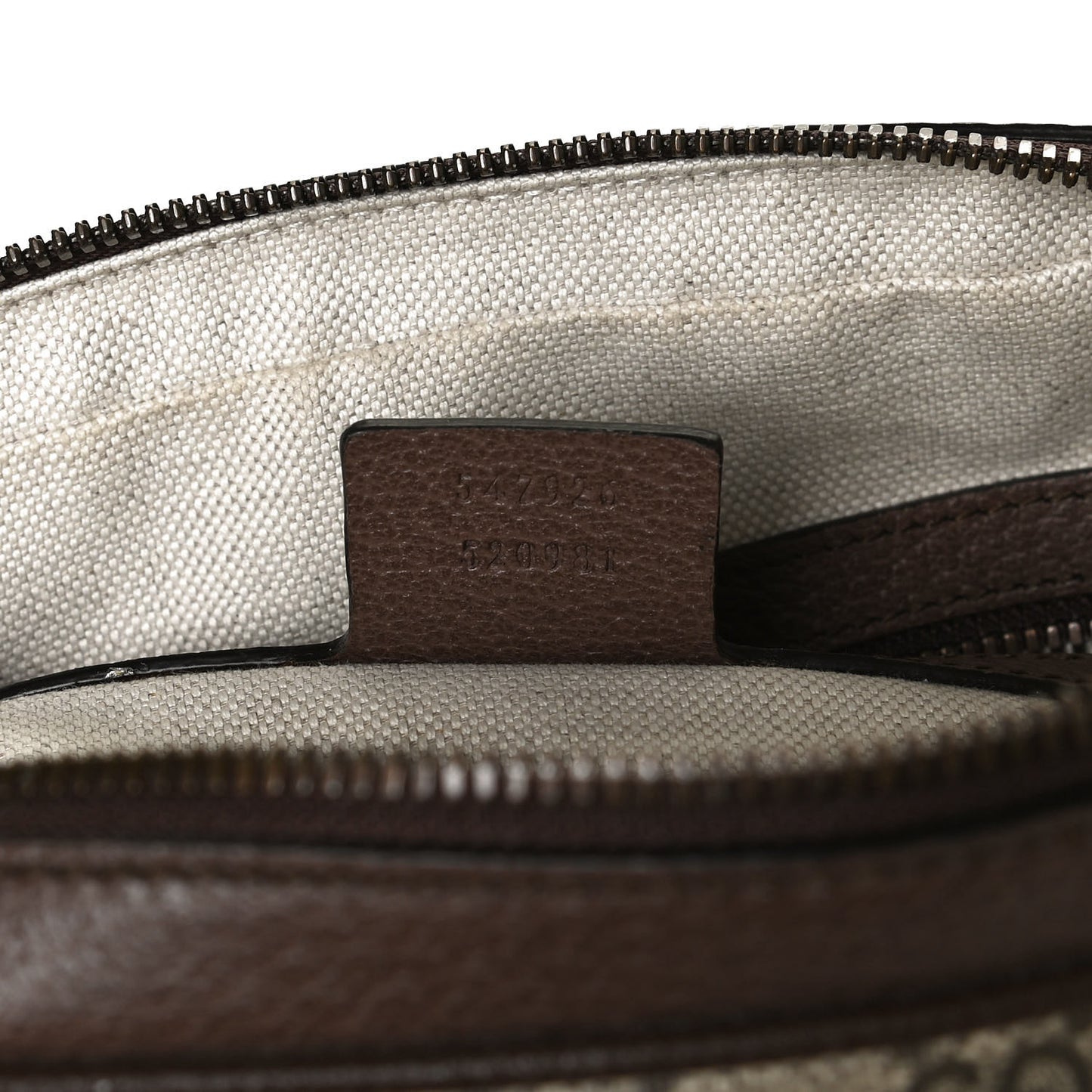 GG Supreme Monogram Web Small Ophidia Messenger Bag Brown