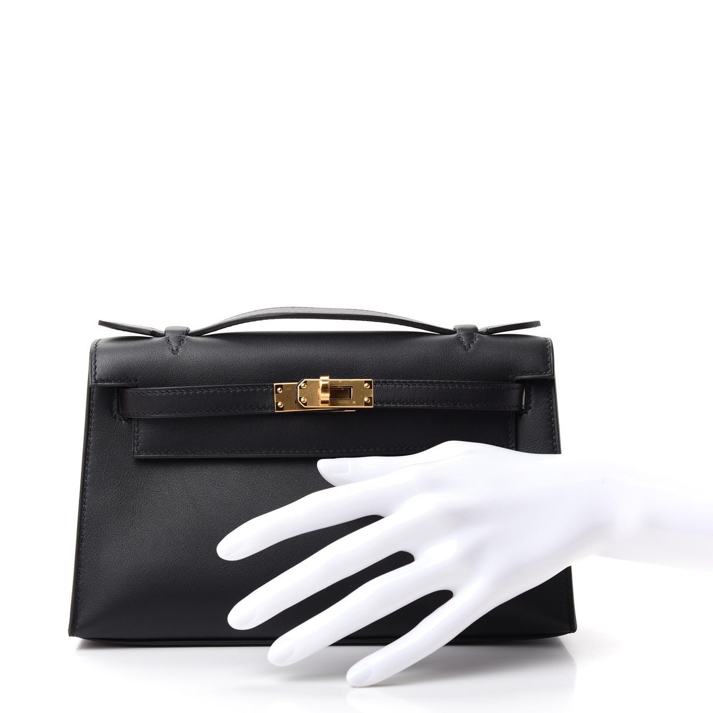 Swift Kelly Pochette Clutch Black