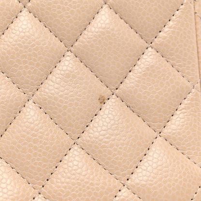 Chanel Caviar Quilted Mini Rectangular Flap Light Beige 9 of 12
