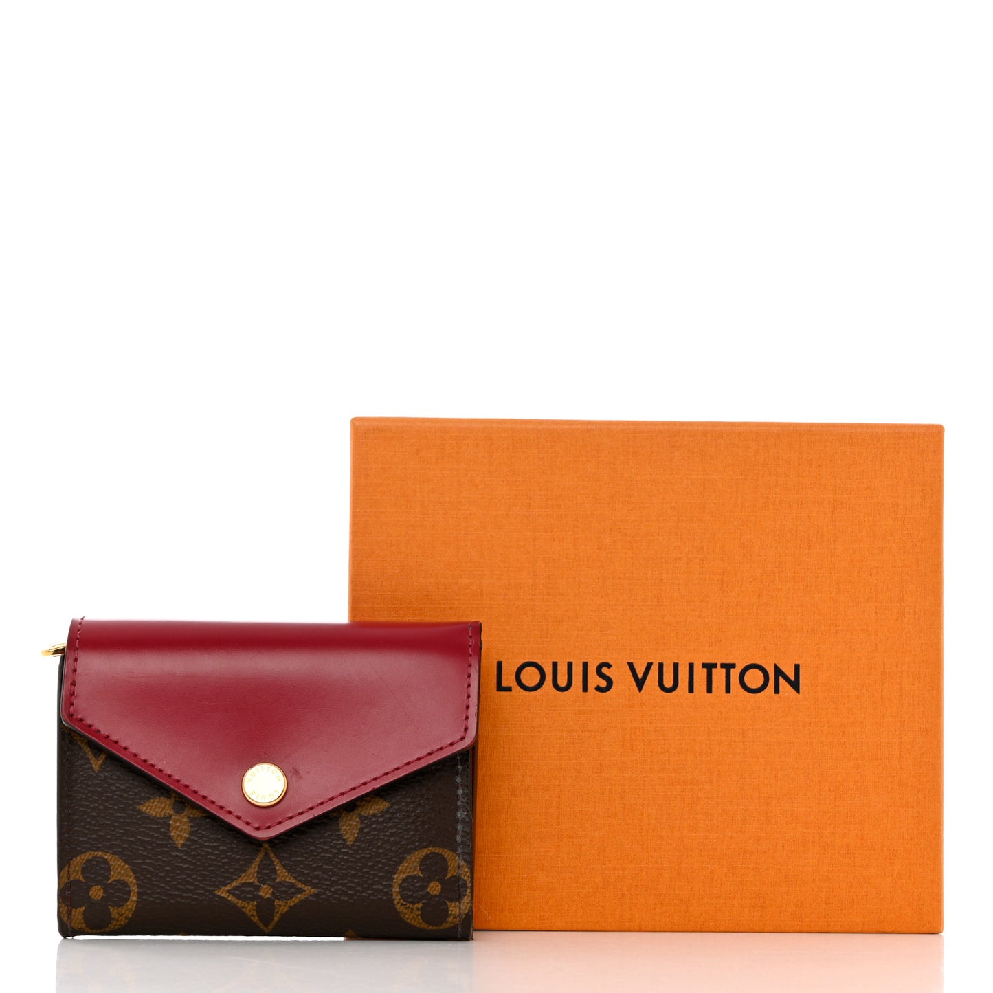 Monogram Zoe Wallet Fuchsia