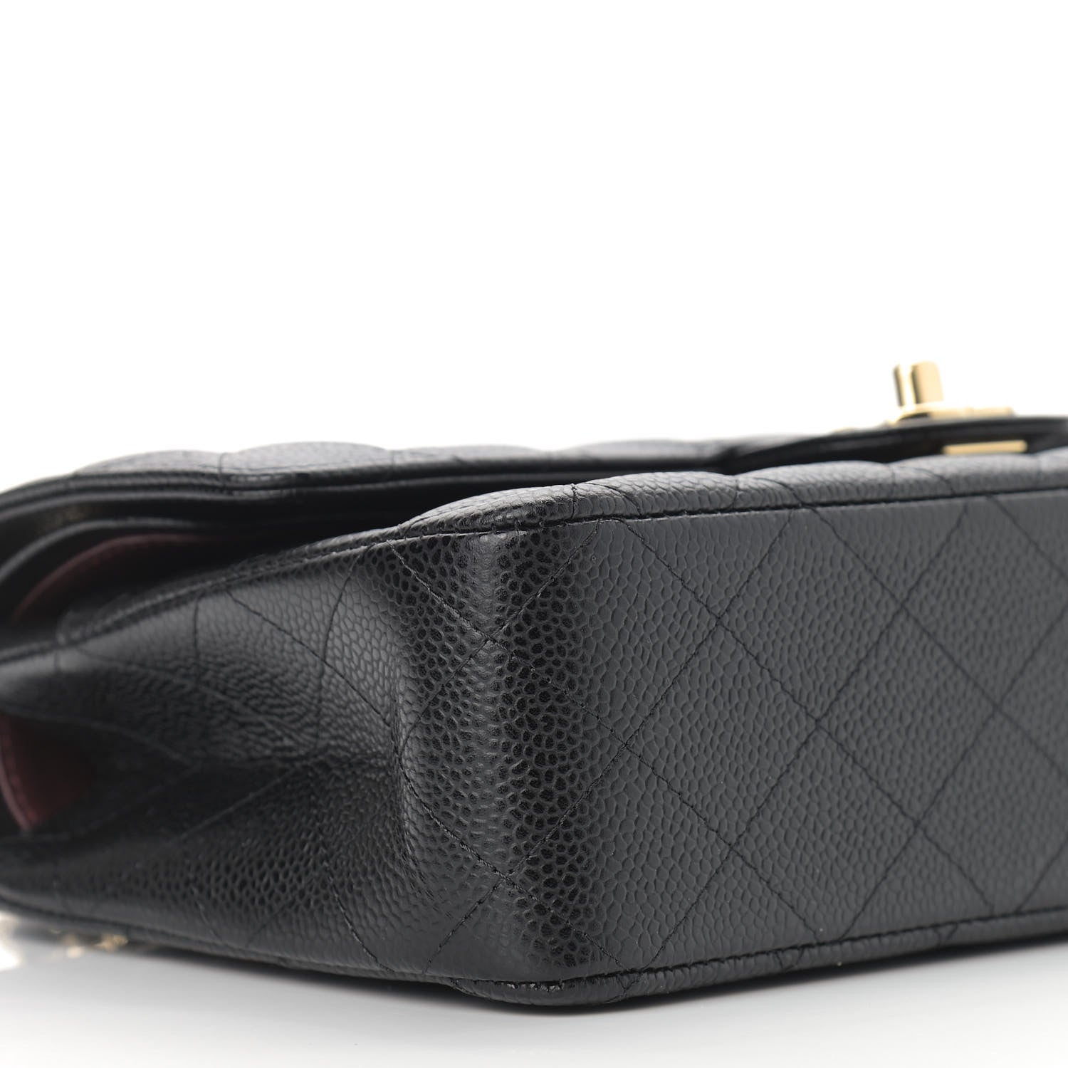 Chanel Caviar Quilted Medium Double Flap Black 8 of 9