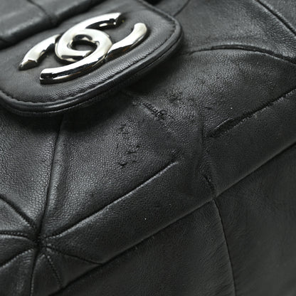 Chanel Lambskin Quilted Soft Squares Origami Flap Black 10 of 11