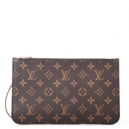Louis Vuitton Monogram Neverfull MM GM Pochette 1 of 8