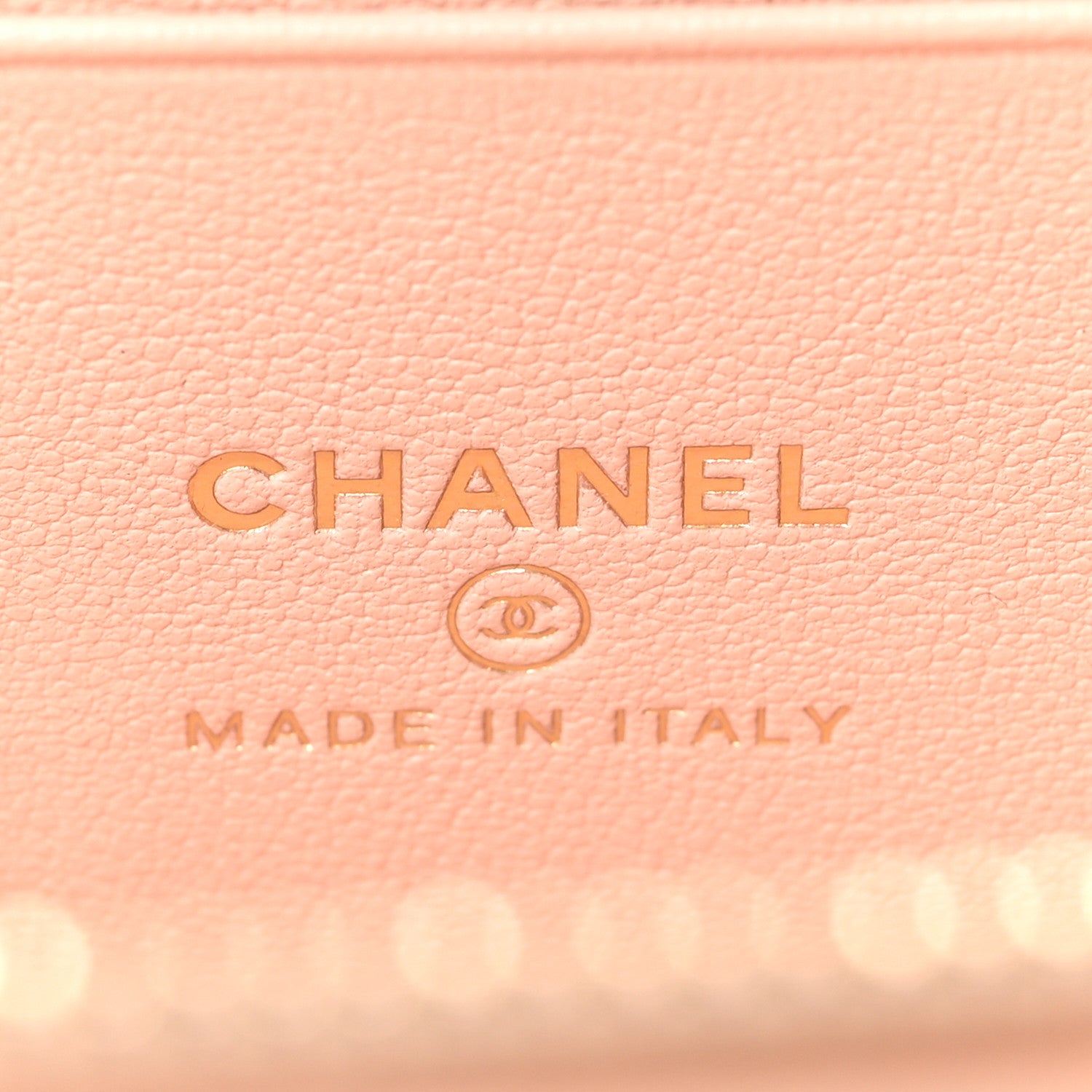 Chanel Lambskin Quilted Sweet Camellia Small Vanity Case With Chain Pink 6 of 10