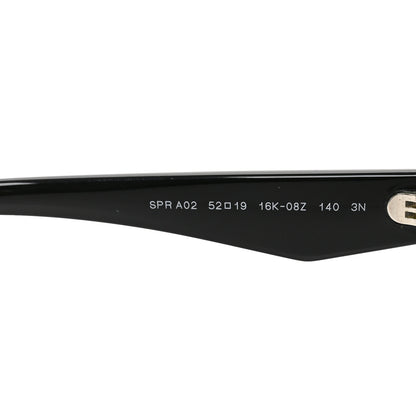 Prada Acetate Logo Sunglasses SPR A02 Black 6 of 6